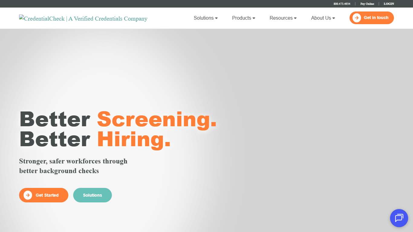 Employer Background Check Services | Credentialcheck.com
